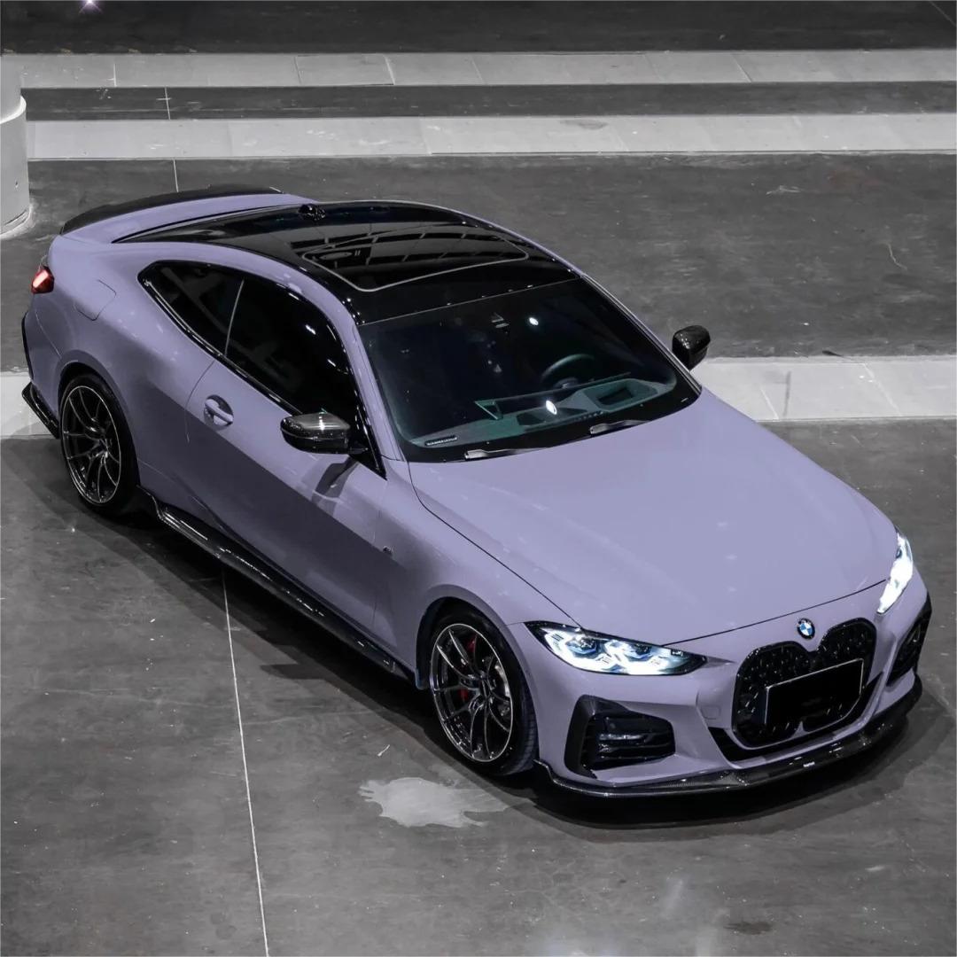Gloss Crystal Victoria Secret Purple Car Vinyl Wrap PET product image 8 - Veloro gloss vinyl wrap
