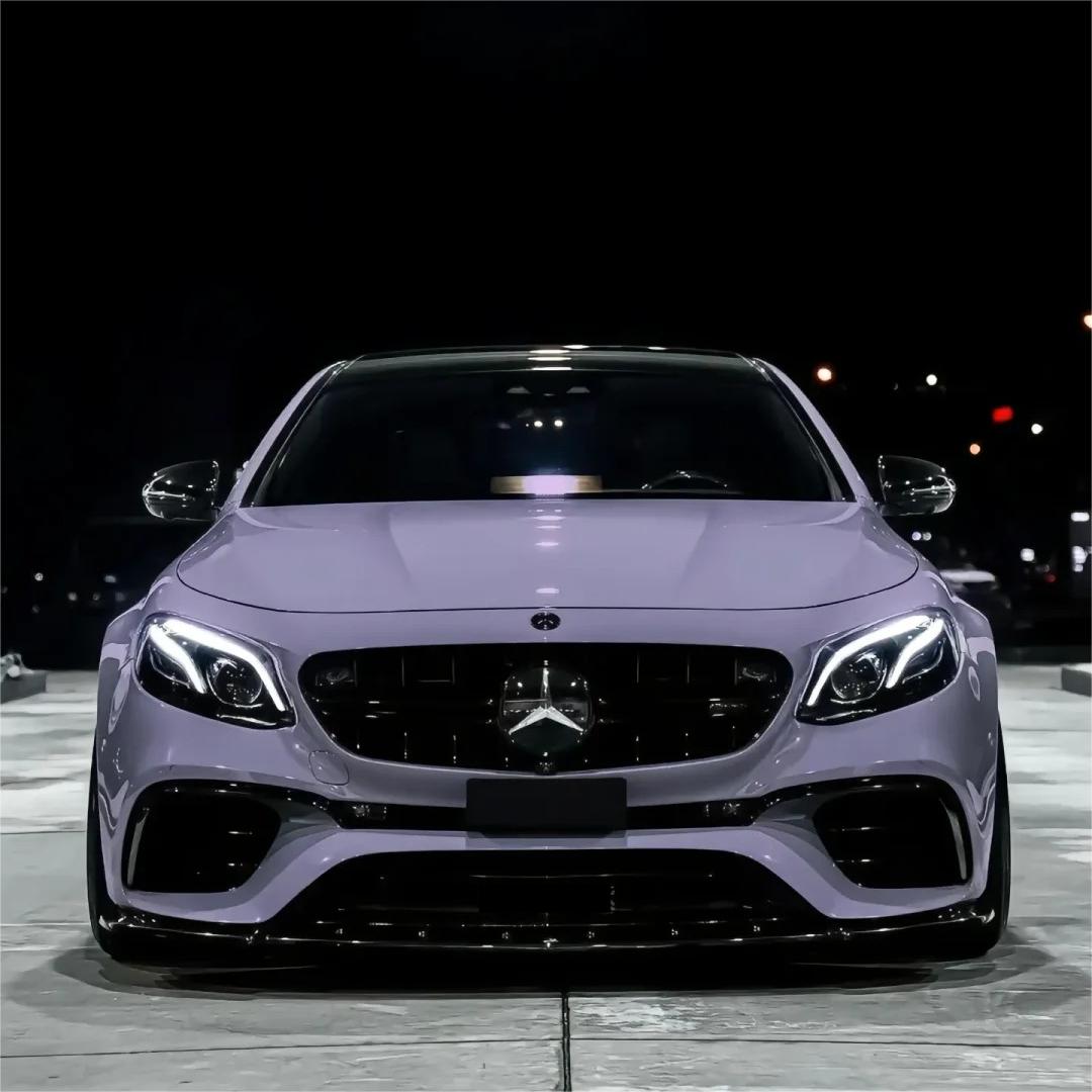 Gloss Crystal Victoria Secret Purple Car Vinyl Wrap PET product image 13 - Veloro gloss vinyl wrap