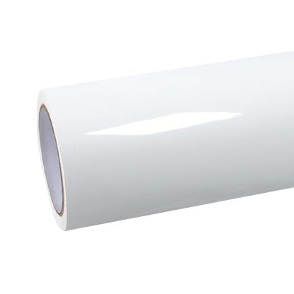 Gloss Crystal White Car Vinyl Wrap PET