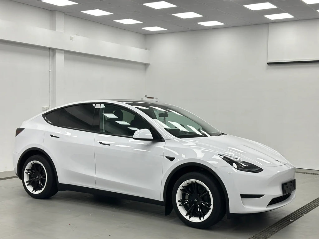 Gloss Crystal White Car Vinyl Wrap PET product image 7 - Veloro gloss vinyl wrap