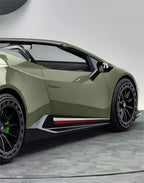 Gloss Dawn Green Car Vinyl Wrap PET product image 5 - Veloro gloss vinyl wrap