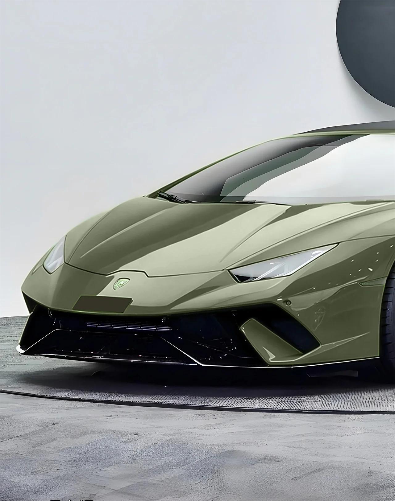 Gloss Dawn Green Car Vinyl Wrap PET product image 4 - Veloro gloss vinyl wrap