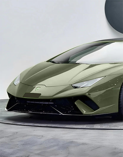 Gloss Dawn Green Car Vinyl Wrap PET product image 4 - Veloro gloss vinyl wrap