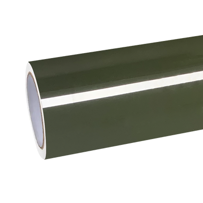 Gloss Dawn Green Car Vinyl Wrap PET