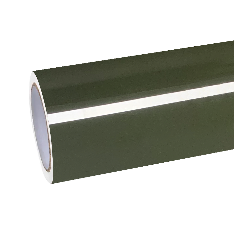 Gloss Dawn Green Car Vinyl Wrap PET