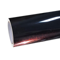 Gloss Diamond Chameleon Black Red Vinyl Wrap