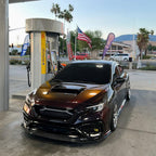 Gloss Diamond Chameleon Black Red Vinyl Wrap product image 2 - Veloro color shift vinyl wrap