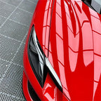 Gloss Ferrari Red Car Vinyl Wrap PET product image 6 - Veloro gloss vinyl wrap
