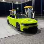 Gloss Fluorescent Neon Yellow Car Vinyl Wrap product image 4 - Veloro gloss vinyl wrap