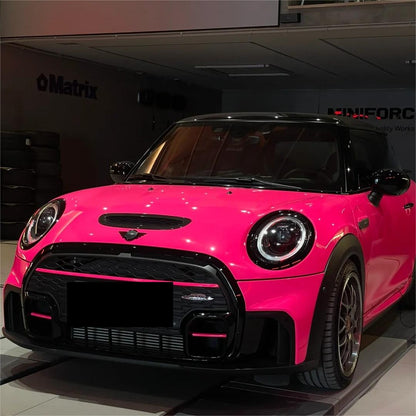 Gloss Fluorescent Pink Car Vinyl Wrap product image 5 - Veloro gloss vinyl wrap