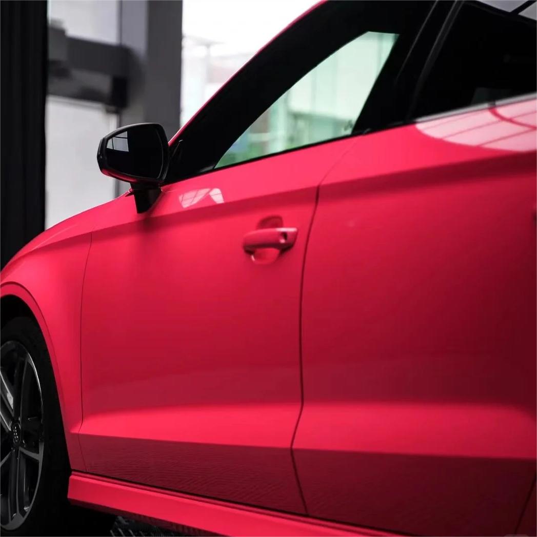 Gloss Fluorescent Pink Car Vinyl Wrap product image 12 - Veloro gloss vinyl wrap