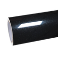 Gloss Glitter Santorini Black Car Vinyl Wrap PET