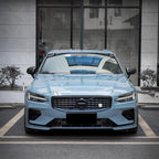 Gloss Hazy Blue Car Vinyl Wrap PET product image 3 - Veloro gloss vinyl wrap