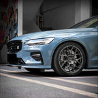 Gloss Hazy Blue Car Vinyl Wrap PET product image 6 - Veloro gloss vinyl wrap