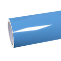 Gloss Hazy Blue Car Vinyl Wrap PET