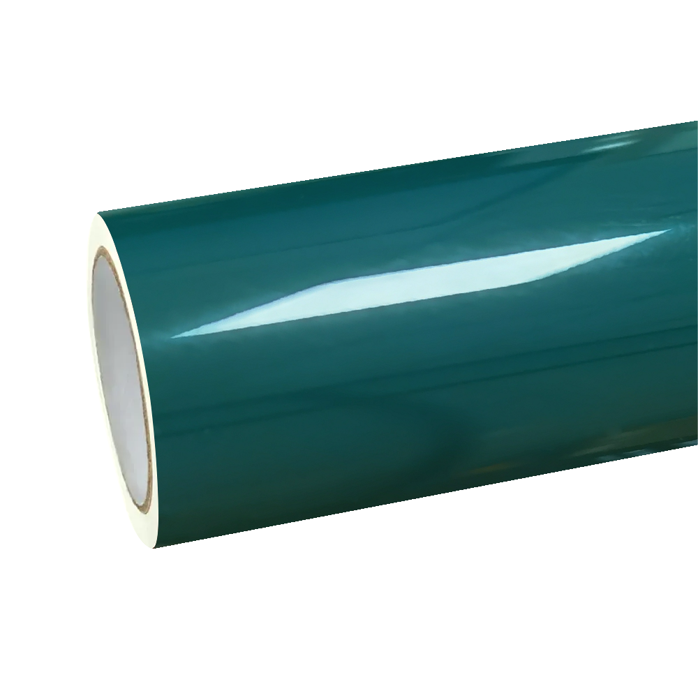 Gloss Hell Green Car Vinyl Wrap PET
