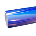 Gloss Holographic Rainbow Chrome Laser Electroplated Blue Car Vinyl Wrap product image 2 - Veloro chrome vinyl wrap