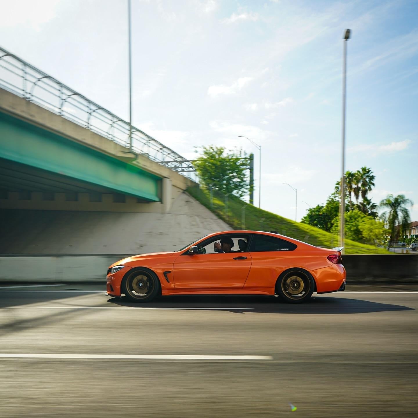 Gloss Holographic Orange Car Wrap Vinyl product image 10 - Veloro gloss vinyl wrap