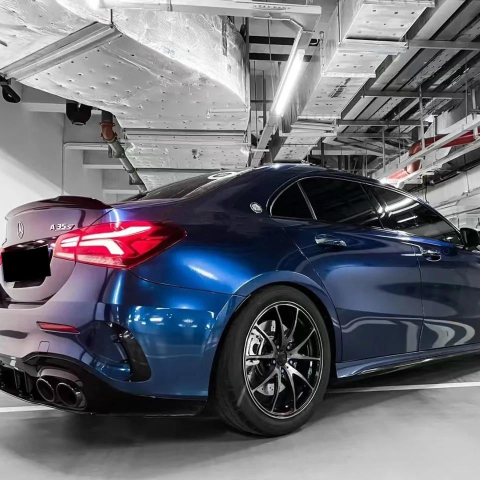 Gloss Indigo Blue Car Vinyl Wrap PET product image 7 - Veloro gloss vinyl wrap