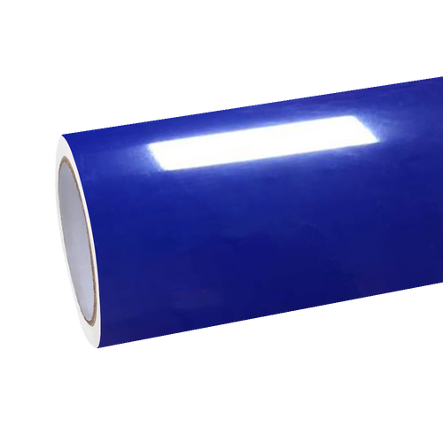 Gloss Klein Blue Car Vinyl Wrap PET product image 2 - Veloro gloss vinyl wrap