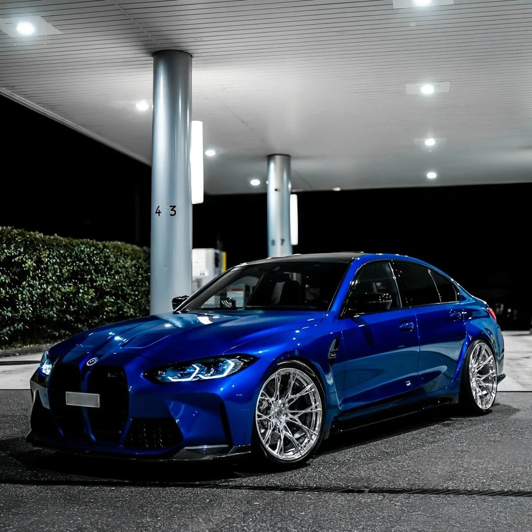 Gloss Klein Blue Car Vinyl Wrap PET product image 3 - Veloro gloss vinyl wrap