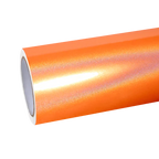 Gloss Holographic Orange Car Wrap Vinyl