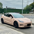 Gloss Super Shine Latte Car Vinyl Wrap PET product image 2 - Veloro gloss vinyl wrap
