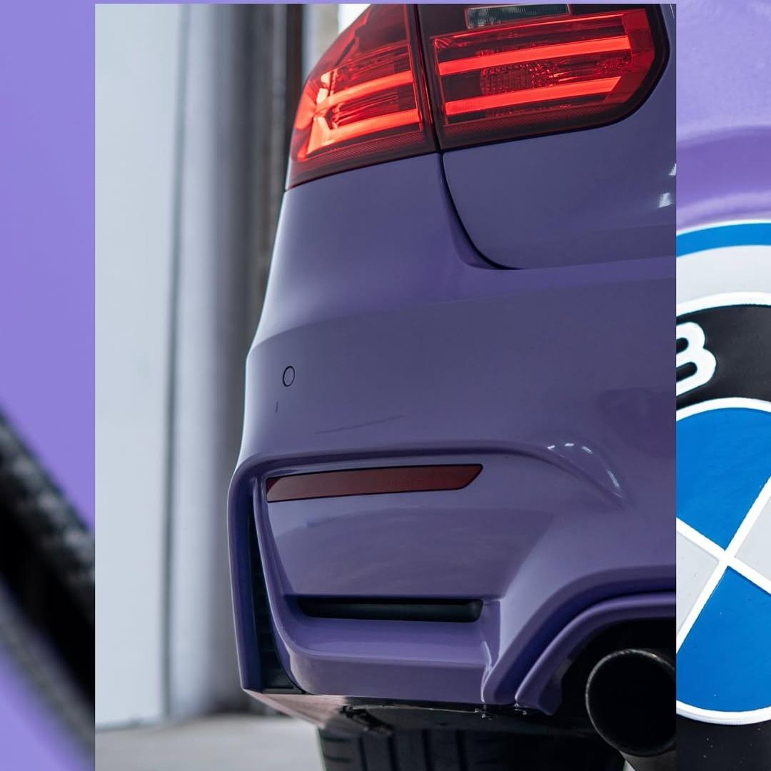 Gloss Lavender Purple Car Vinyl Wrap Tesla BMW PET product image 6 - Veloro gloss vinyl wrap