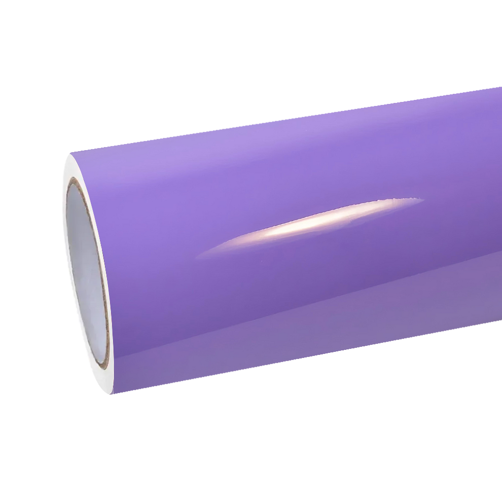Gloss Lavender Purple Car Vinyl Wrap Tesla BMW PET
