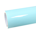 Gloss Ice Blue Car Vinyl Wrap PET