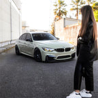 Gloss Light Khaki Green Car Vinyl Wrap product image 7 - Veloro gloss vinyl wrap
