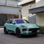 Gloss Light Mint Cragginess Green Car Vinyl Wrap PET product image 2 - Veloro gloss vinyl wrap