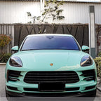 Gloss Light Mint Cragginess Green Car Vinyl Wrap PET product image 3 - Veloro gloss vinyl wrap
