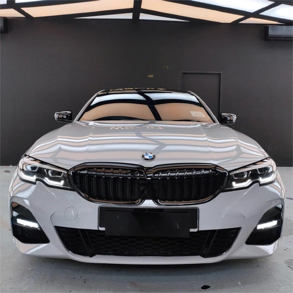 Gloss Light Nardo Grey Car Vinyl Wrap PET product image 4 - Veloro gloss vinyl wrap