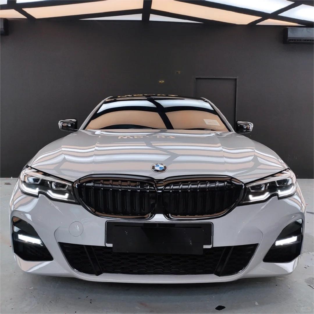 Gloss Light Nardo Grey Car Vinyl Wrap PET product image 4 - Veloro gloss vinyl wrap