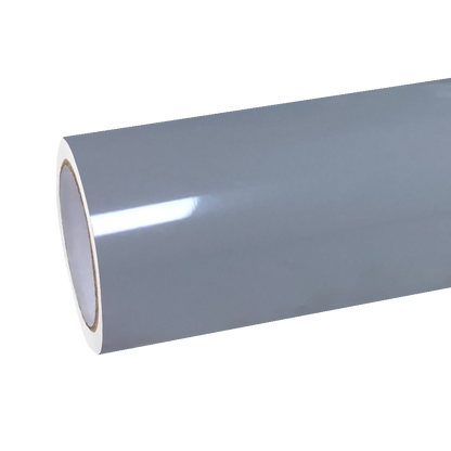 Gloss Light Nardo Grey Car Vinyl Wrap PET