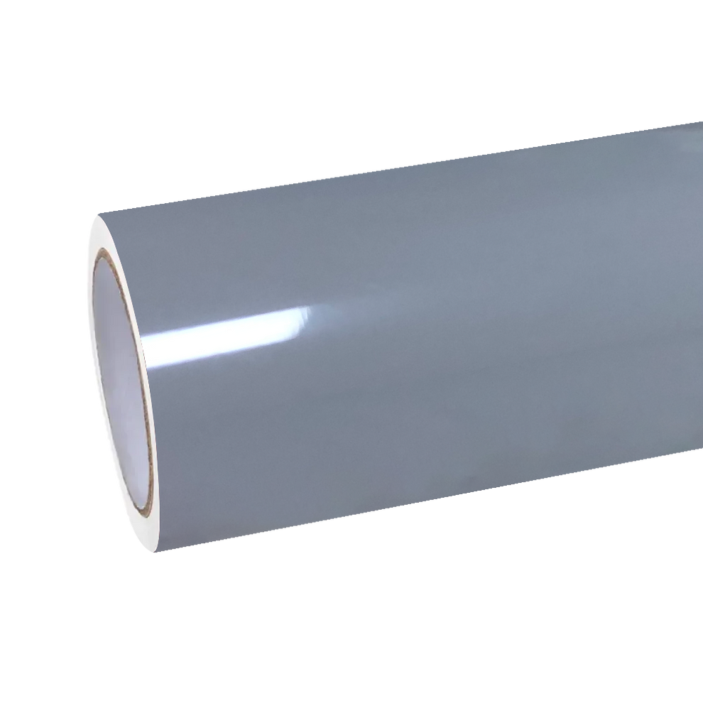 Gloss Light Nardo Grey Car Vinyl Wrap PET