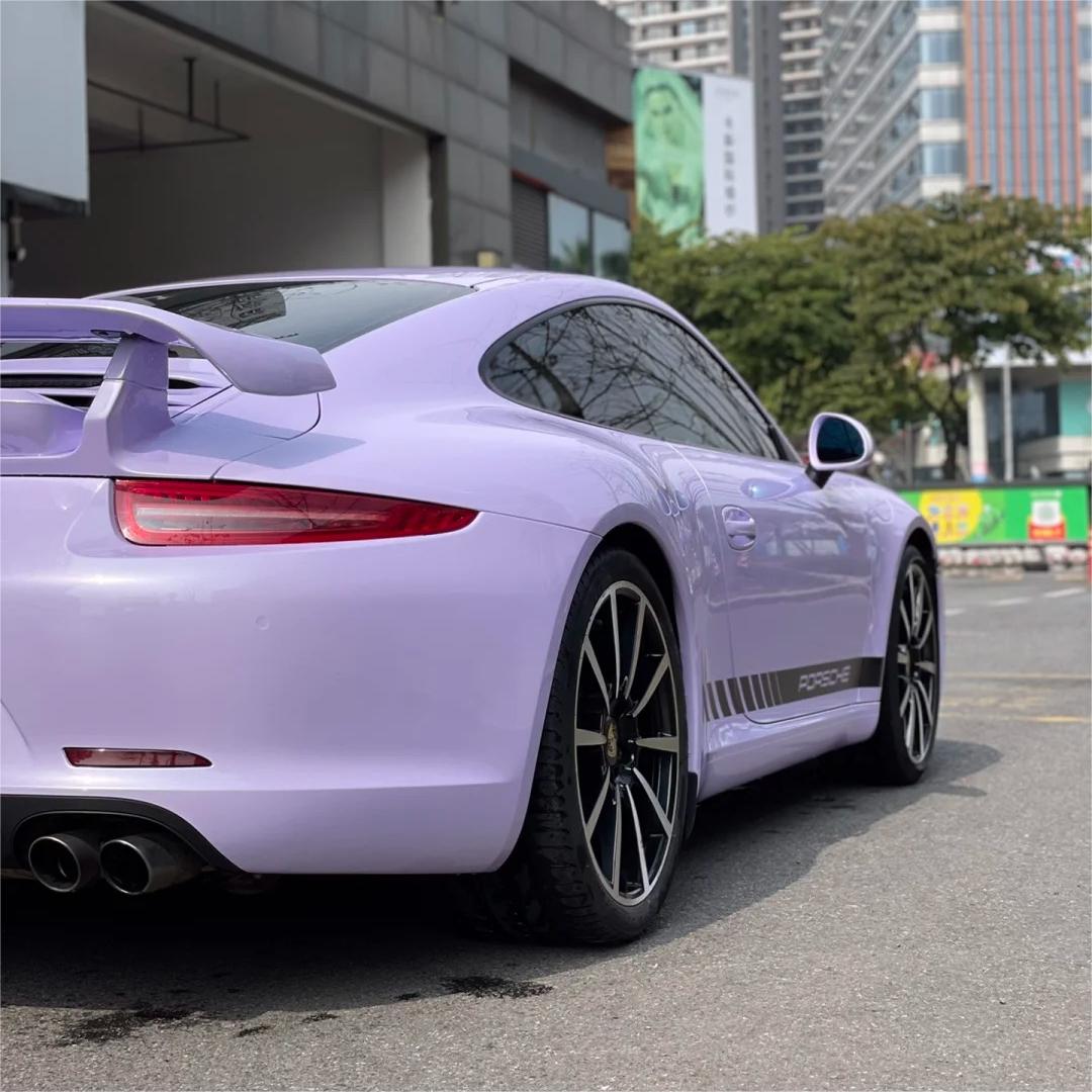 Gloss Voilet Light Purple Car Vinyl Wrap PET product image 9 - Veloro gloss vinyl wrap