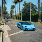 Gloss Light Sky Blue Car Vinyl Wrap PET product image 4 - Veloro gloss vinyl wrap