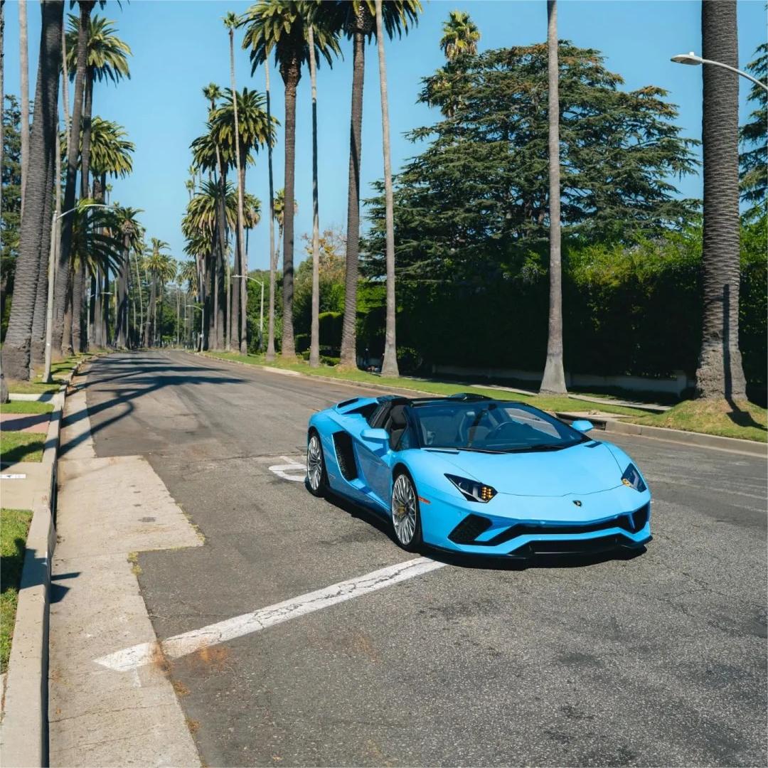 Gloss Light Sky Blue Car Vinyl Wrap PET product image 4 - Veloro gloss vinyl wrap