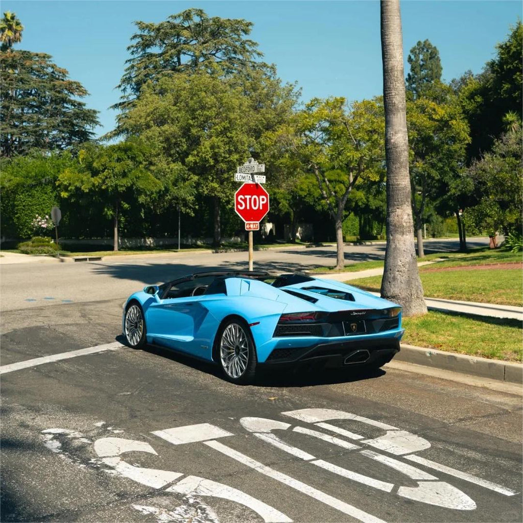 Gloss Light Sky Blue Car Vinyl Wrap PET product image 6 - Veloro gloss vinyl wrap