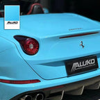 Gloss Light Sky Blue Car Vinyl Wrap PET product image 12 - Veloro gloss vinyl wrap