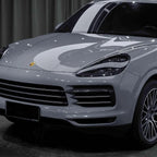 Gloss Light Slate Grey Car Vinyl Wrap PET product image 4 - Veloro gloss vinyl wrap
