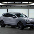 Gloss Light Slate Grey Car Vinyl Wrap PET product image 2 - Veloro gloss vinyl wrap