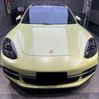 Gloss Light Yellow Car Vinyl Wrap PET product image 7 - Veloro gloss vinyl wrap