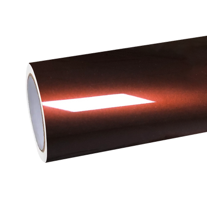 Gloss Liquid Coffee Brown Car Vinyl Wrap PET