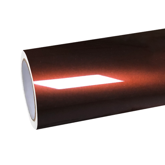 Gloss Liquid Coffee Brown Car Vinyl Wrap PET
