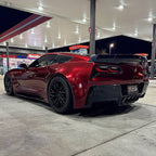 Gloss Liquid Metallic Dragon Blood Red Vinyl Wrap Paper Backing product image 8 - Veloro metallic vinyl wrap