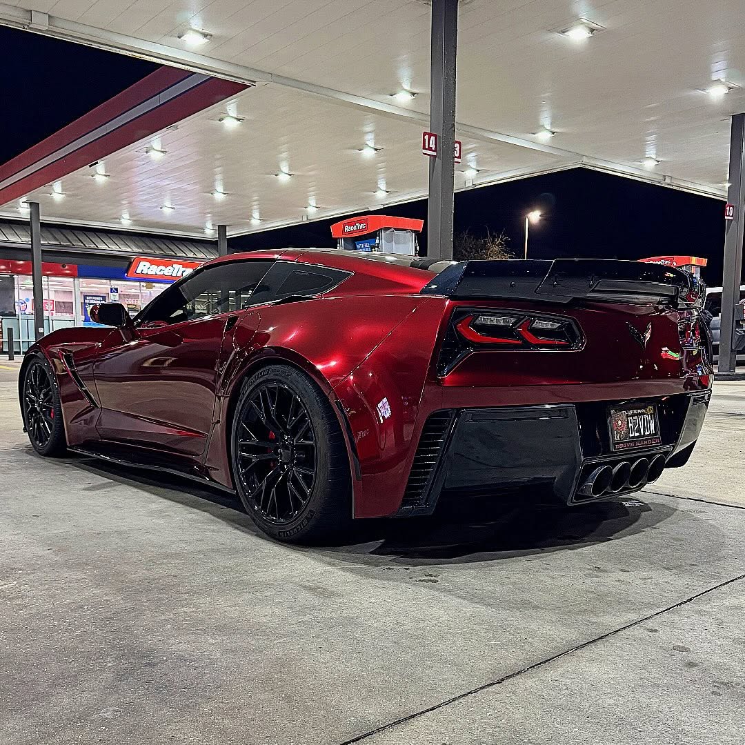 Gloss Liquid Metallic Dragon Blood Red Vinyl Wrap Paper Backing product image 8 - Veloro metallic vinyl wrap