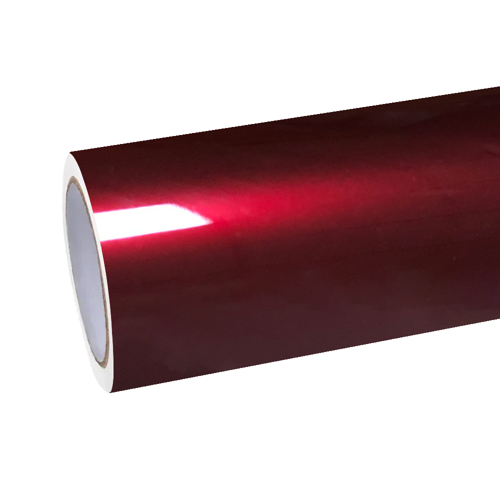 Ultra Glossy Liquid Dragon Red Car Vinyl Wrap PET product image 2 - Veloro gloss vinyl wrap
